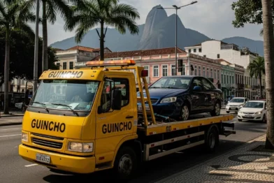 Guincho em Higienópolis em SP